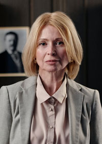 angespannte Frau